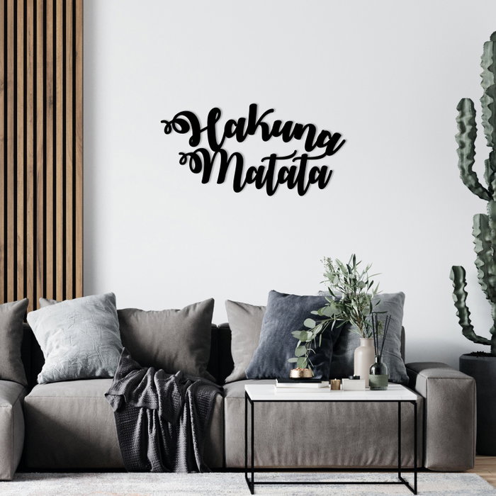 Wallity Hakuna Matata Escultura de pared
